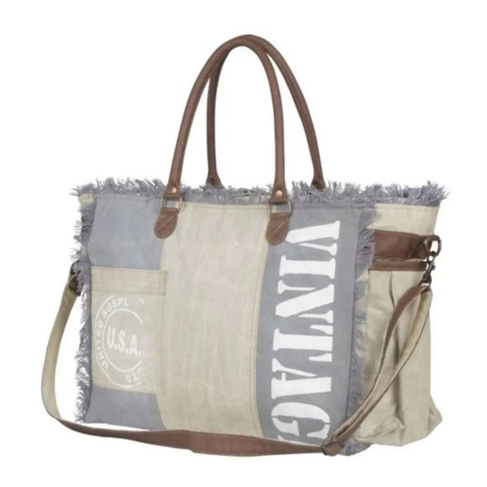 Myra Bag Nostalgia Weekender Bag  4432 - Picture 3 of 7